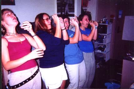 megan, me, terri, kimmie